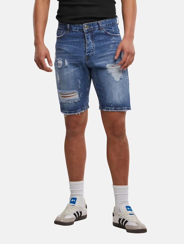 2Y Premium Denim Shorts-0