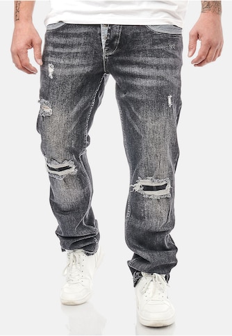 Rusty Neal Herren Destroyed Jeans-Hose  used