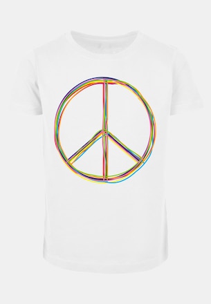 Girls Peace - Multicolor Short Sleeve Tee