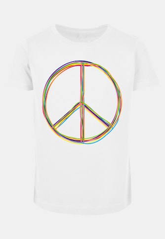 Girls Peace - Multicolor Short Sleeve Tee