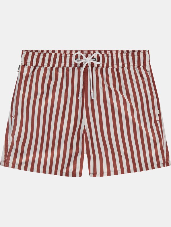 Brick Striped Shorties-0