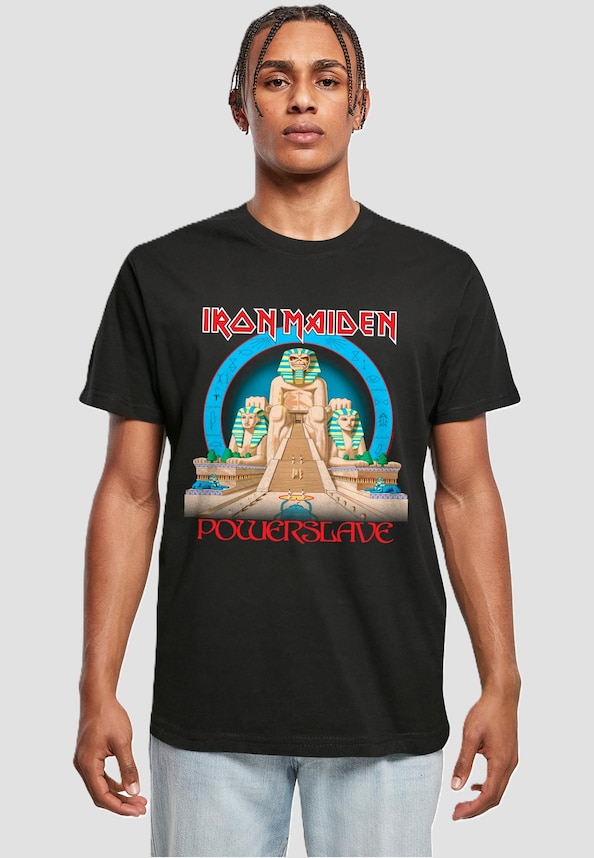 Powerslave - World Slavery Tour Egpyt T-Shirt-0