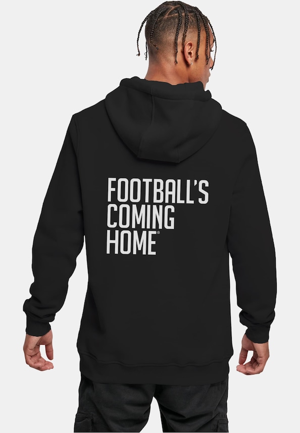 Football's coming home back Logo Hoody-1