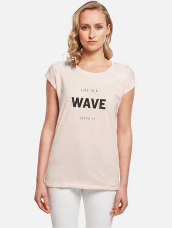 Ladies Summer - Life is a wave T-Shirt