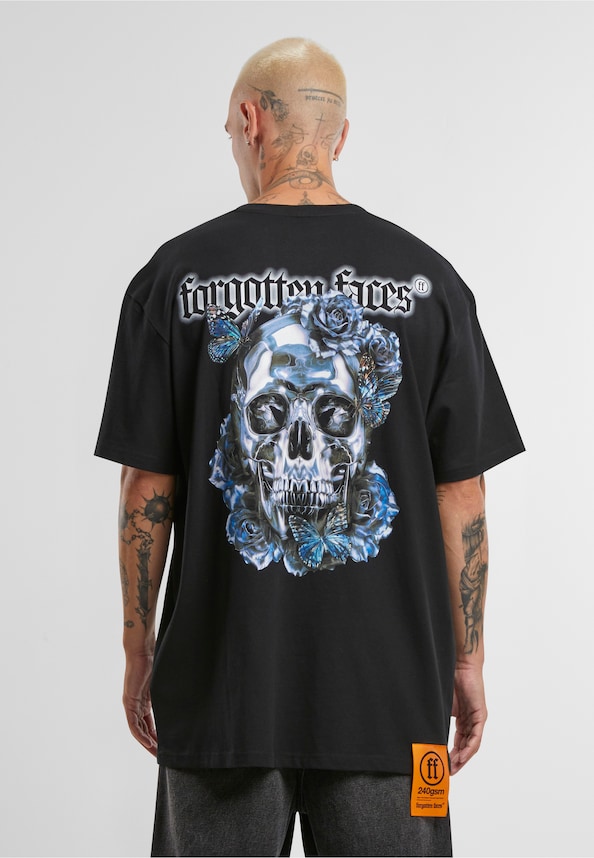 Overgrown Chrome Skull Oversize Tee-1