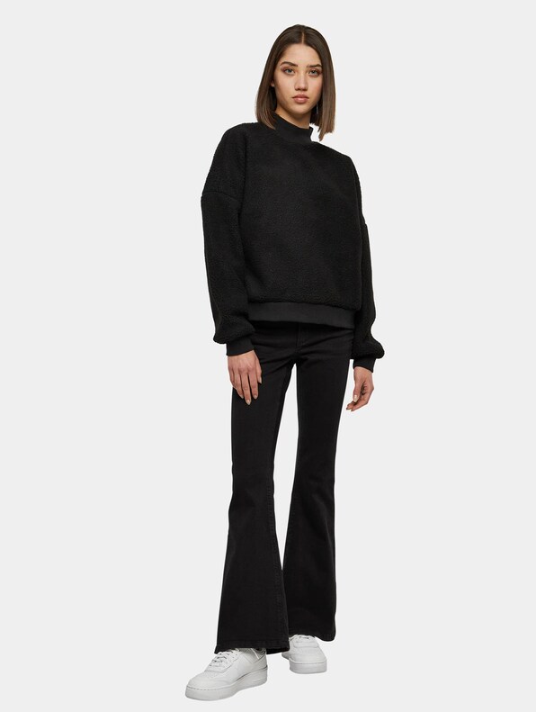 Ladies Sherpa Crewneck-3