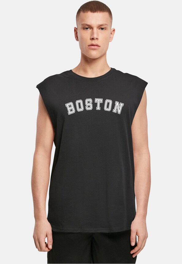 Boston X Sleeveless Tee-0