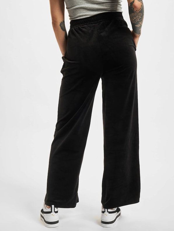 Ladies High Waist Straight Velvet -1