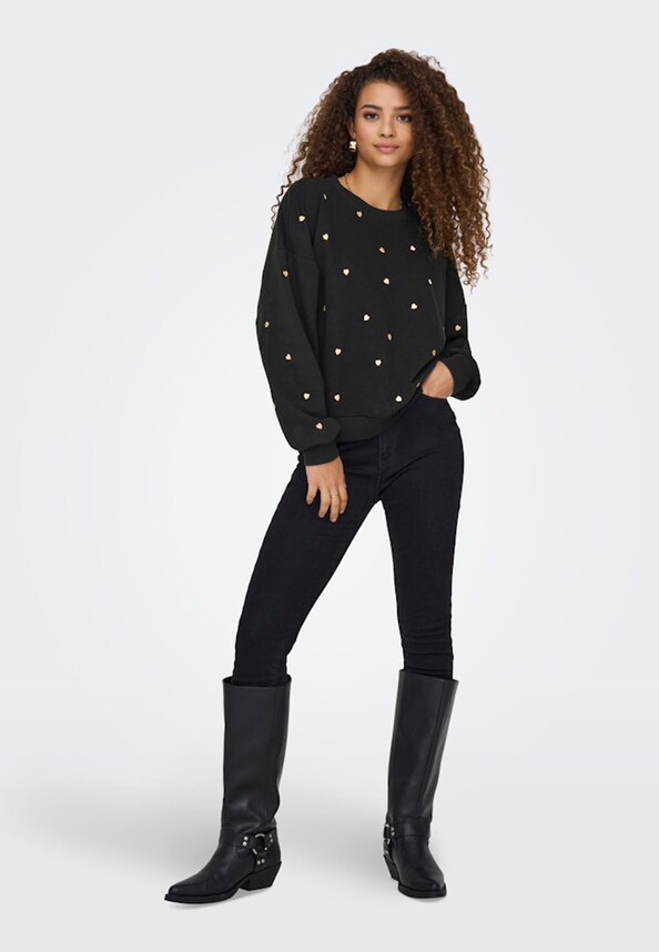 ONLKITA L/S O-NECK BOX UB -3