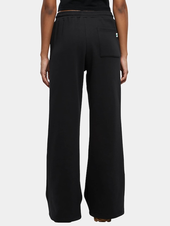Ladies Organic Ultra Wide Sweat Pants-1