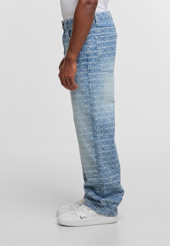 Og K Aop Carpenter Straight Leg Jeans-2