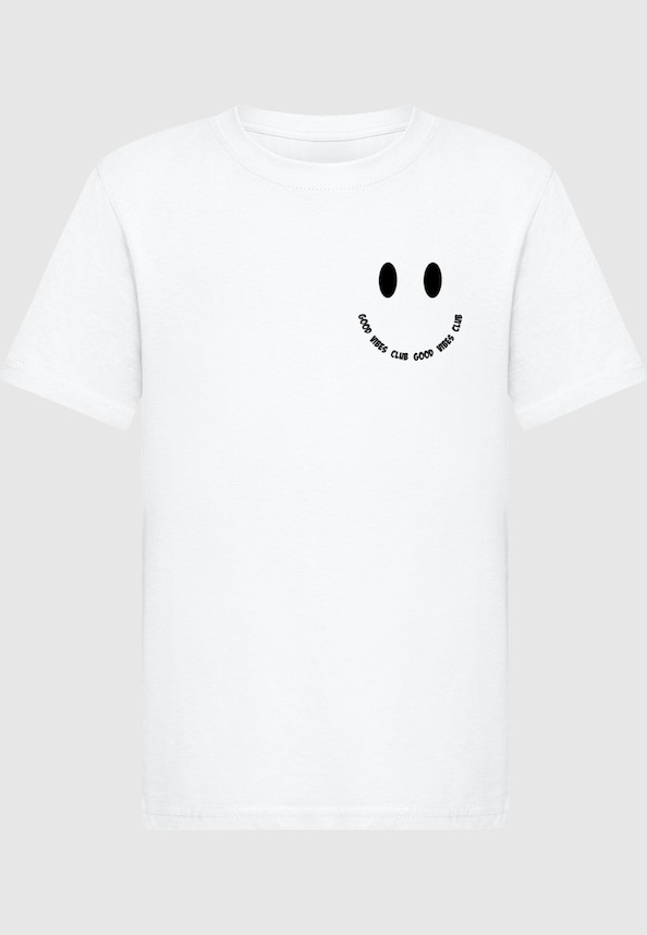 Kids Good Vibes Club Front for Light -  Basic Tee-2