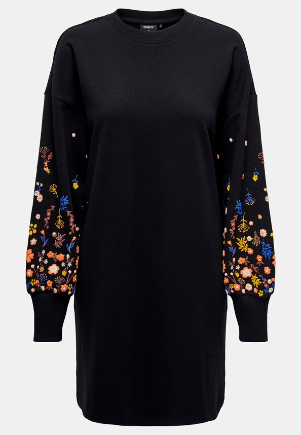 ONLBROOKE LS SHORT DRESS FLOWER SWT-5