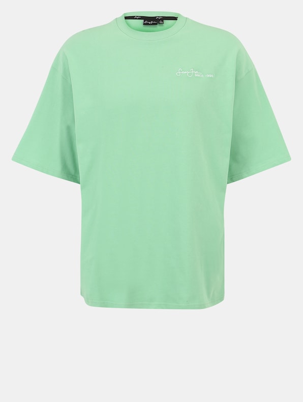 Script Logo Backprint Peached-5