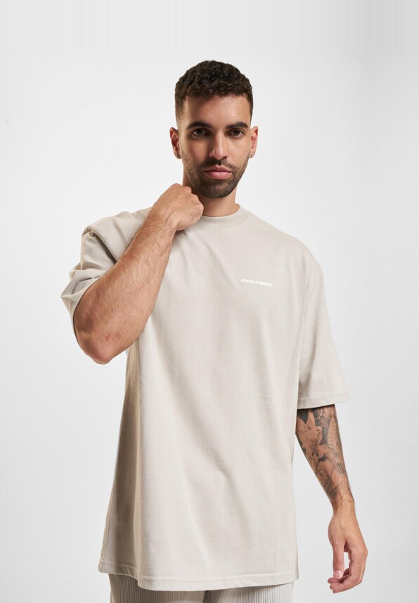 PEGADOR Logo Oversized T-Shirts-0