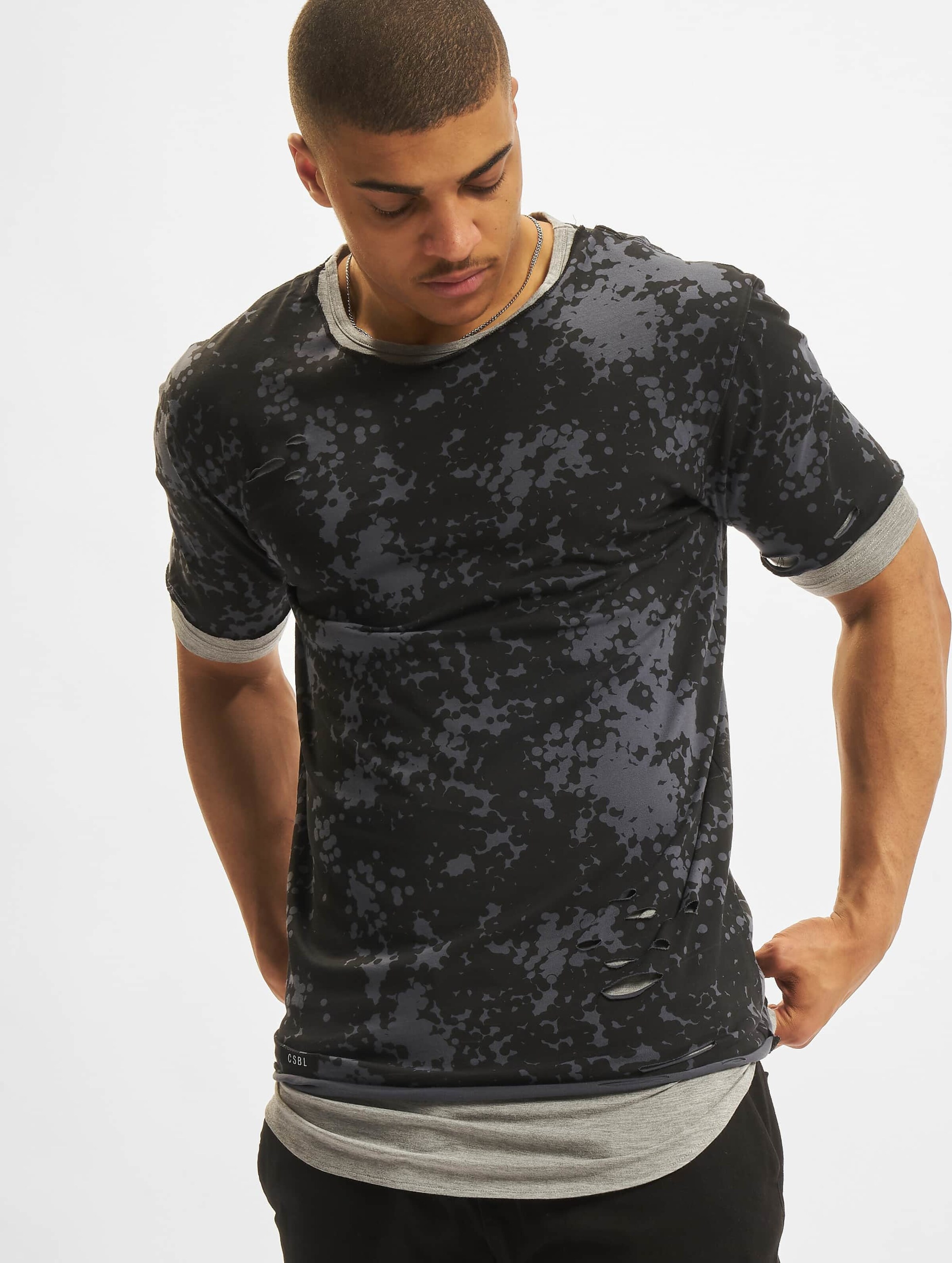 Cayler & Sons CSBL Deuces Long Layer Tee Mannen op kleur camouflage, Maat XS