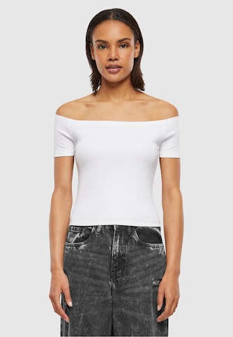 Ladies Organic Off Shoulder Rib