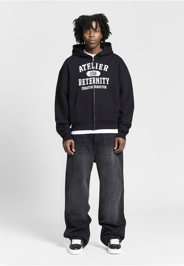 ATELIER EMBLEM ZIP-HOODIE-2