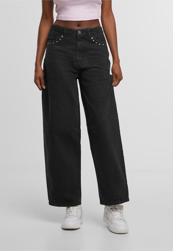 Signature Baggy  Denim Pants-0