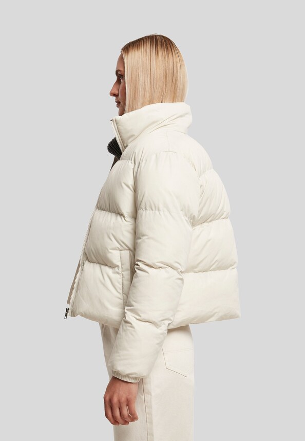 Ladies Short Puffer Jacket-2