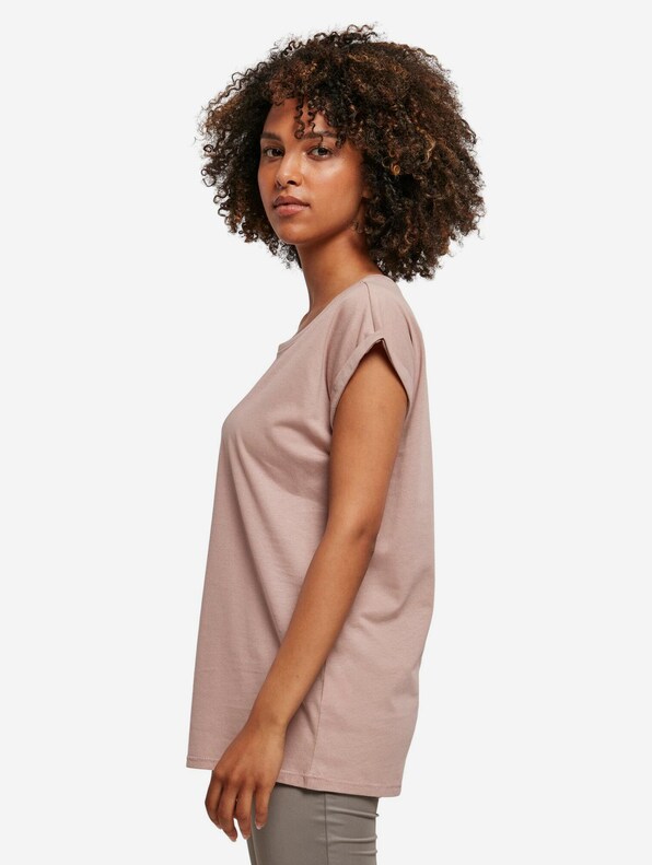 Ladies Extended Shoulder Tee-2