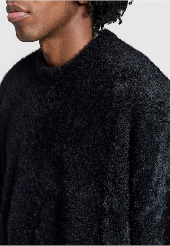 Essential Furry Knit Sweater-4