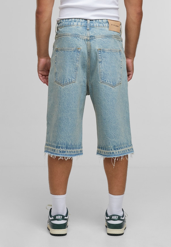 Joran Open Hem Baggy Shorts-1