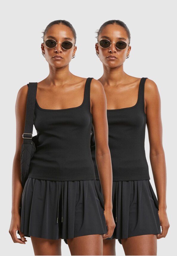  Ladies Wide Neck Rib-0