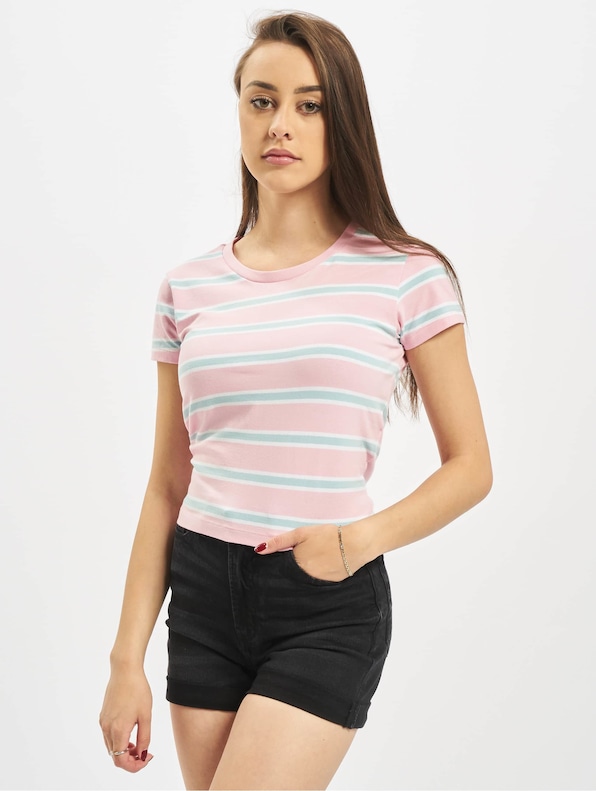 Ladies Stripe Cropped -2