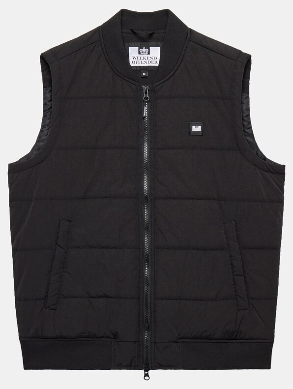 Weekend Offender SAHARUN LIGHTWEIGHT QUILTED GILET VEST-3