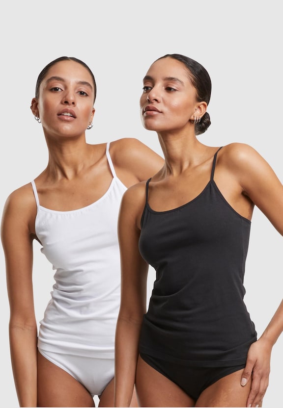 Ladies Basic Tank Top Cotton  2-Pack-6