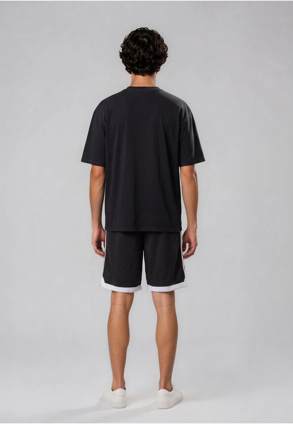 PEGADOR LOGO BASKETBALL SHORTS-3