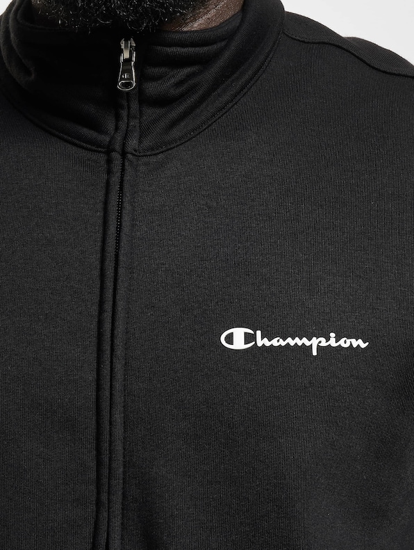 Champion Full Zip Transition Jacket Black-3