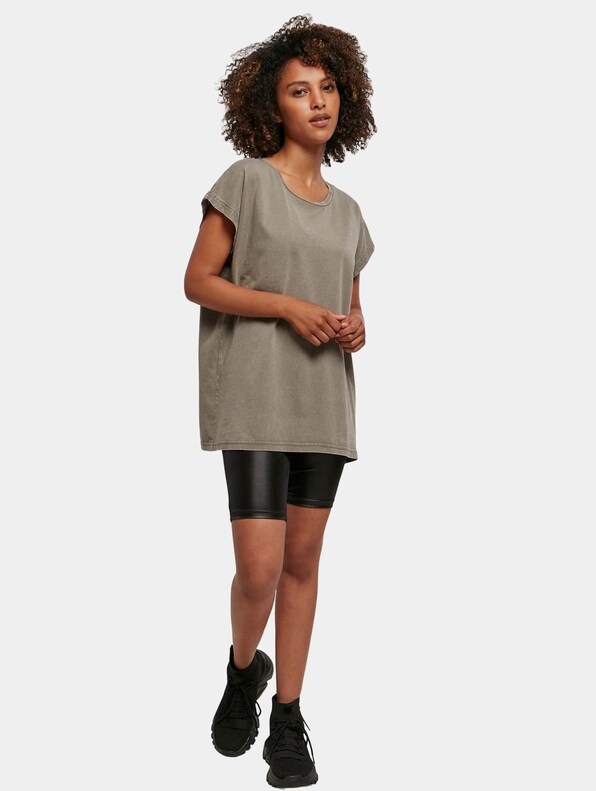 Ladies Acid Washed Extended Shoulder-3