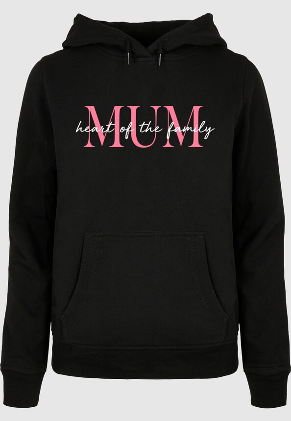 Ladies Mother's Day - Heart Of The Family Basic Hoody-4