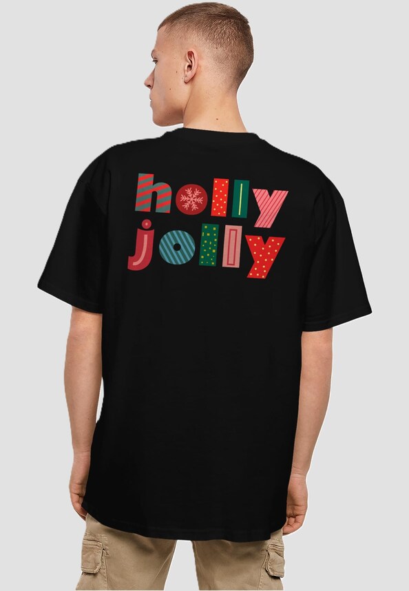 Christmas Holly Jolly Mood Tee-1