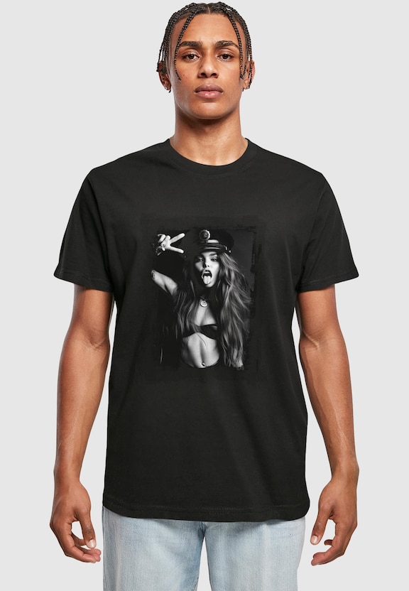 Have Fun Peace Sign Tee-0