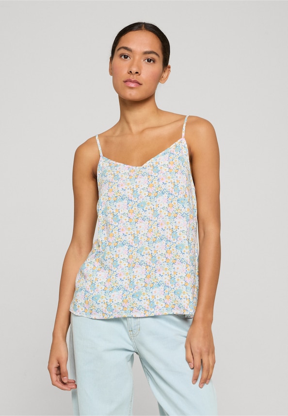 ONLY Damen V-Neck Viskose-0