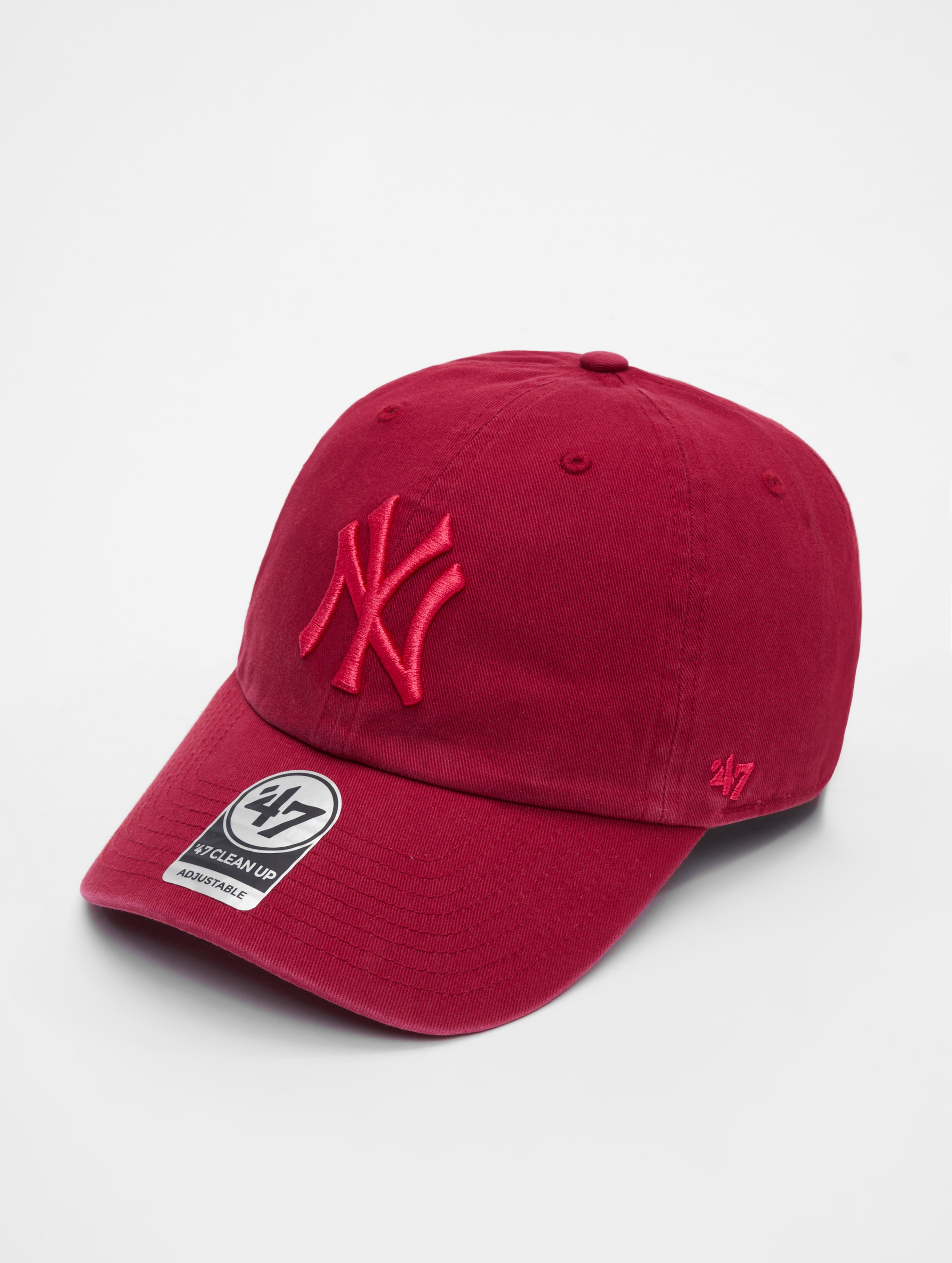 47 '47 MLB New York Yankees Clean Up No Loop Label Snapback Caps op kleur rood, Maat ADJUSTABLE