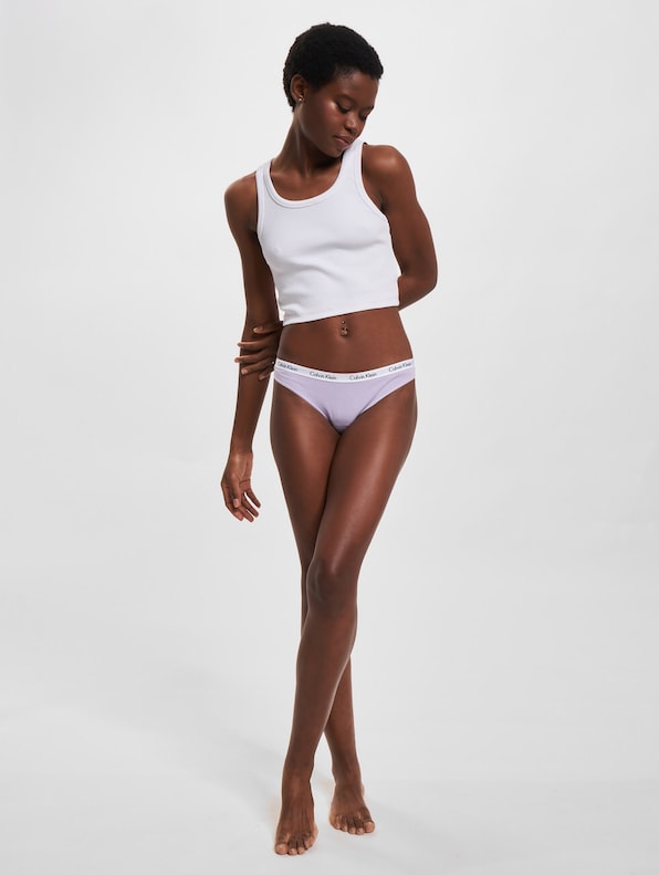 Calvin Klein Underwear 3 Pack Slip Black/White/Pastel-11