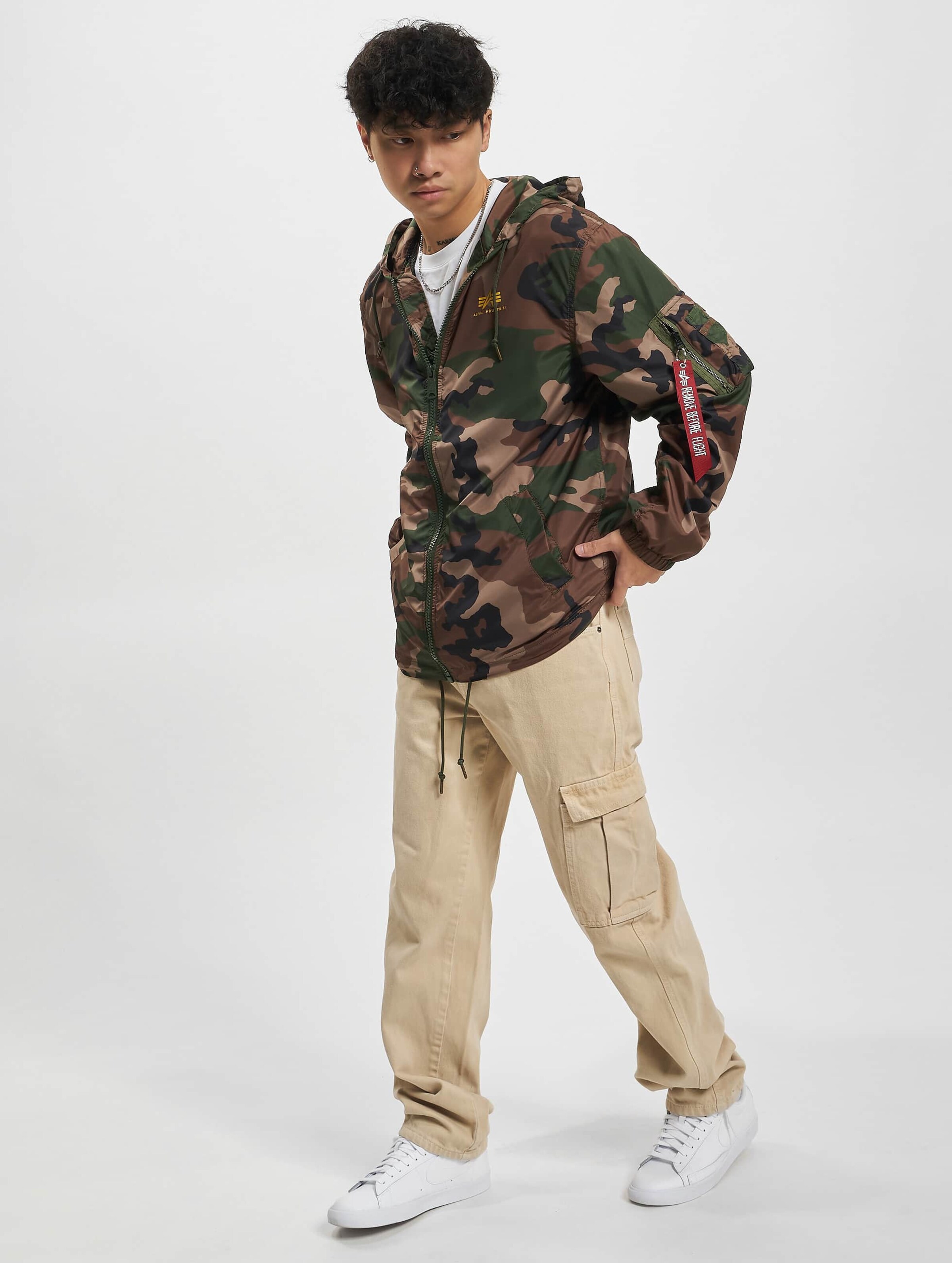 Alpha industries 2025 camouflage jacket