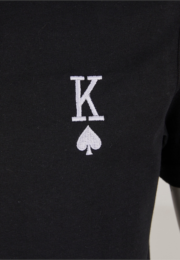 King Card Game EMB Tee-2