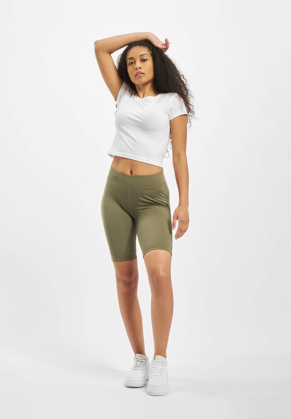 Ladies High Waist Camo Tech Cycle Double Pack-4