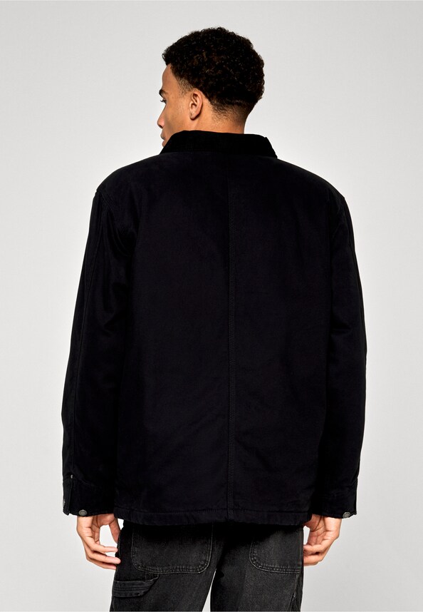 LINED CHORE CANVAS JACKET-1