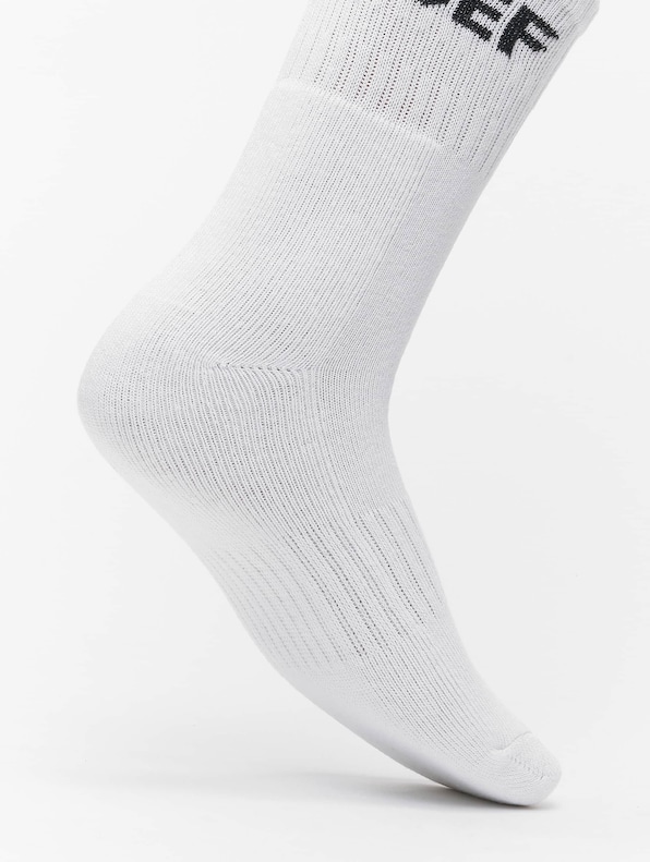 DEF 3-Pack Socks White-2