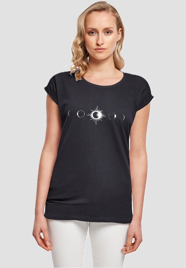Ladies Godsmack - Lunar Phases T-Shirt-0