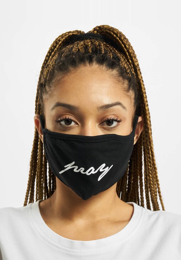 Pray Wording Face Mask-6