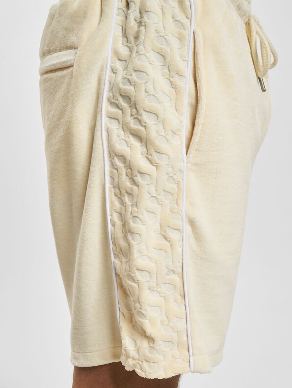 Monogram Logo Devorée Stripe Velours-5