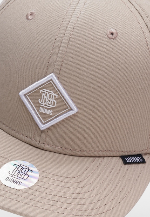 Djinns 6 Panel TrueFit 2.0 Brushed Twill Snapback Caps-3