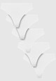 Ladies Basic Cotton Tanga 5-Pack-5